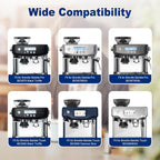 Replacement Water Filter for Breville Espresso Machine Barista Touch BES880, Barista Pro BES878, Oracle Touch BES990, Oracle BES980, Dual Boiler BES920 Bambino ClaroSwiss Sage, 8 Pack