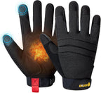 KAYGO Insulated Mechanic Work Gloves,KG127W Winter Thermal Safety Work Gloves for Men and Women, Double Lining,Heavy duty,Improved dexterity,Excellent Grip,Ideal for outdoor jobs,2XL