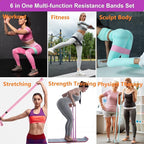 Fabric Resistance Bands for Working Out, 3 and 4 Levels Booty Bands Long Resistance Bands for Women and Men | Elastic Bands for Exercise Bands Resistance Workout Bands Resistance