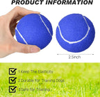 Vinsot 48 Pcs Standard Pressure Tennis Balls Bulk, Training Tennis Balls Practice Playing Balls for Player Beginner Youth Training Sports Ball, 2.5 Inch