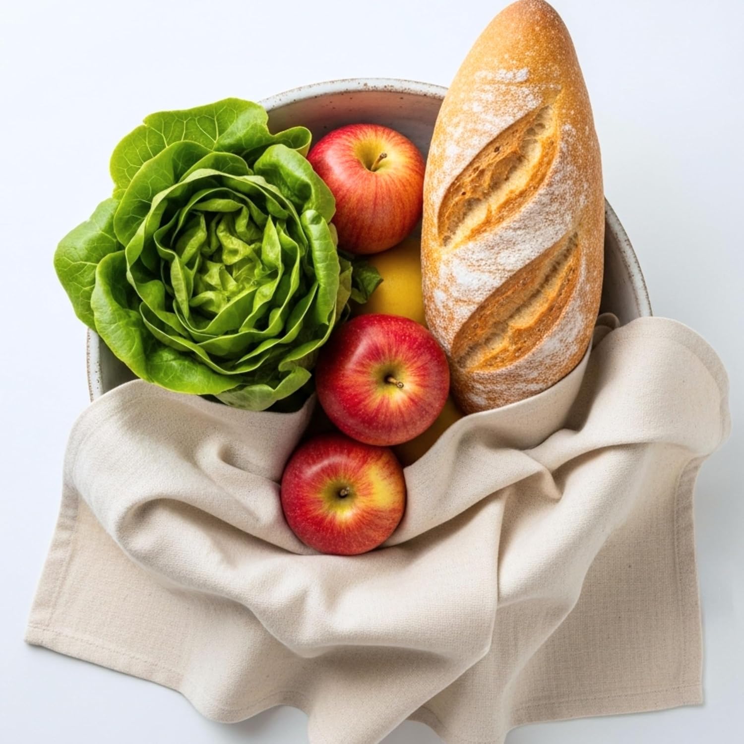 Flour Sack Towels | Tea Towel for Crafts| Kitchen Dish Cotton Blank Towel for Embroidery| Baking Bread Proofing Linen Cover| Thick Absorbent Quick Dry| 50 Pack 28"x28" Natural