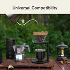 OutIn Detachable Universal Coffee Stand,Portable Espresso Machine Stand,Pour Over Coffee Stand Easy to Carry