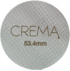 Crema Coffee Products 53.4mm Puck Screen for Barista Models | 1.7mm Thick 316L Steel Filter | Balanced Water Flow for Improved Extraction |Prevent Channeling & Reduce Maintenance|Durable,Easy to Clean