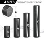 Yes4All High-Density EPP Round Back Roller Foam, Exercise Foam Roller for Yoga, Pilates & Stretching - 12, 18, 24, 36 inch