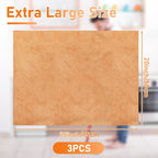 Newwiee 3 Pcs Extra Large Microfiber Cleaning Cloth 30" x 20" Washable Reusable Microfiber Towel Streak Free Lint Free Cloth for Cleaning Home Glass Office Window Bathrooms (Light Green,Blue,Orange)