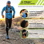 Pro-Tec X-Trac Dual Strap Knee Support, Quadriceps and Patellar Tendon Strap, Knee Brace, Compression Straps, Knee & Joint Support, Tendinitis, Chondromalacia, Adjustable, Easy to Use