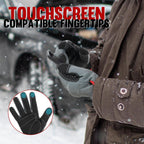 HANDLANDY Work Gloves for Men & Women, Utility Mechanic Working Gloves Touch Screen, Flexible Yard Work Gloves
