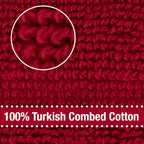 All-Clad Solid Kitchen Towel: Highly Absorbent, Super Soft Long Lasting - 100% Cotton, 17"x30" Tea Towel for Cleaning & Drying Dishes, Pans, Glassware, or Countertops, (1-Pack), Chili