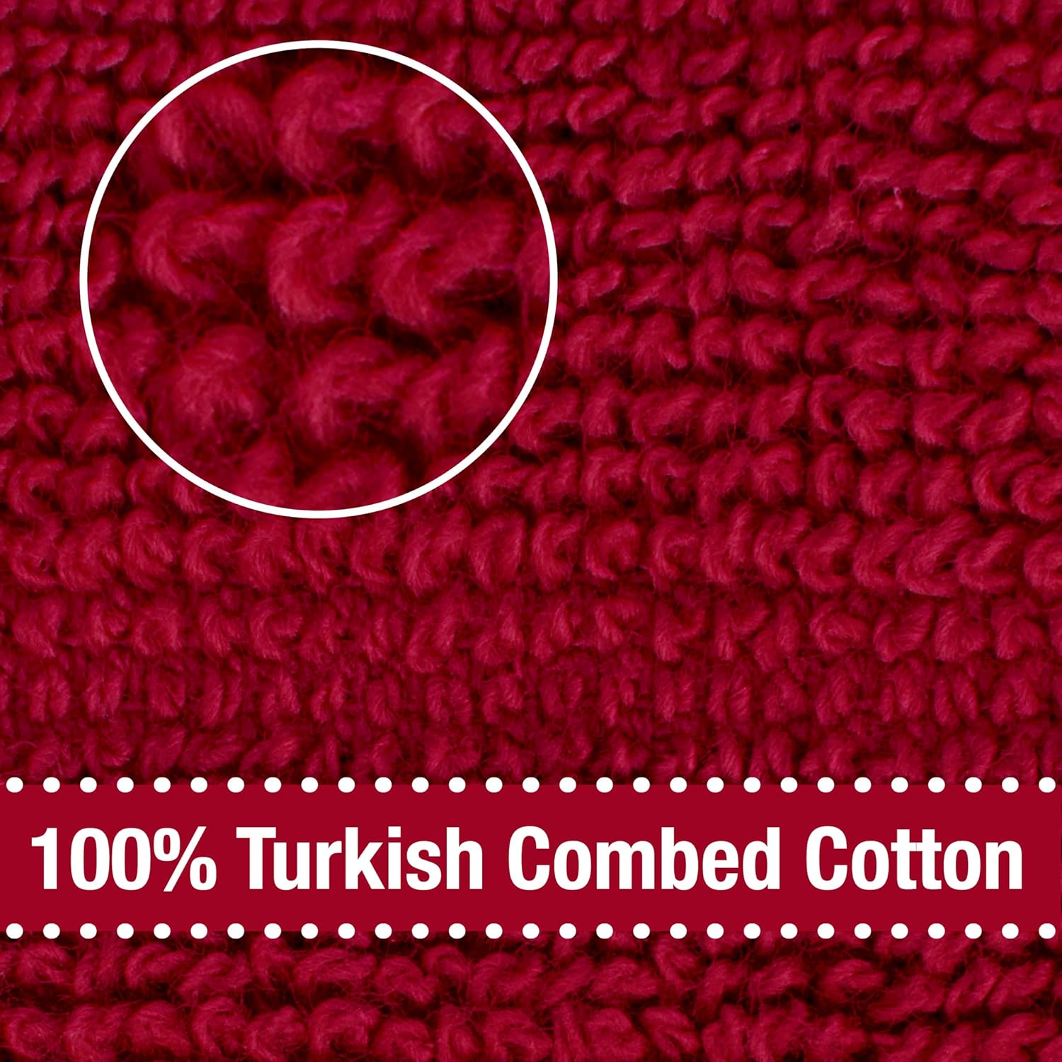 All-Clad Solid Kitchen Towels: Highly Absorbent, Super Soft Long Lasting - 100% Cotton, 17"x30" Tea Towels for Cleaning & Drying Dishes, Pans, Glassware, or Countertops, (2-Pack), Chili