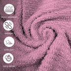 ZUPERIA Bar Mop Kitchen Towels - Pack of 12 (16" x19”) 100% Ring Spun Cotton - Dish Washcloths for Superb Cleaning and Less Lint - Highly Absorbent Dish Cloths and Dish Towels for Everyday use (Pink)