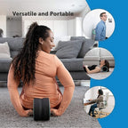 Chirp Wheel Foam Roller - Targeted Back & Neck Pain Relief, Muscle Massage, Trigger Point Therapy, High-Density Foam Tool for Physical Therapy, Stretching & Exercise, 500lbs Capacity, 6 Inch Mint
