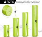 Yes4All High-Density EPP Round Back Roller Foam, Exercise Foam Roller for Yoga, Pilates & Stretching - 12, 18, 24, 36 inch