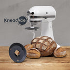 Dough Hook Shield For Kitchen Aid - Prevents Your Dough from Climbing Up and Clogging Up Your Mixer – Mess Free Mixer Accessory Compatible With KitchenAid C Shape Dough Hooks (Dark Grey)