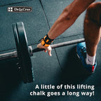 De La Cruz Magnesium Carbonate Gym Chalk - Weightlifting, Gymnastics and Rock Climbing Chalk - 1 Block