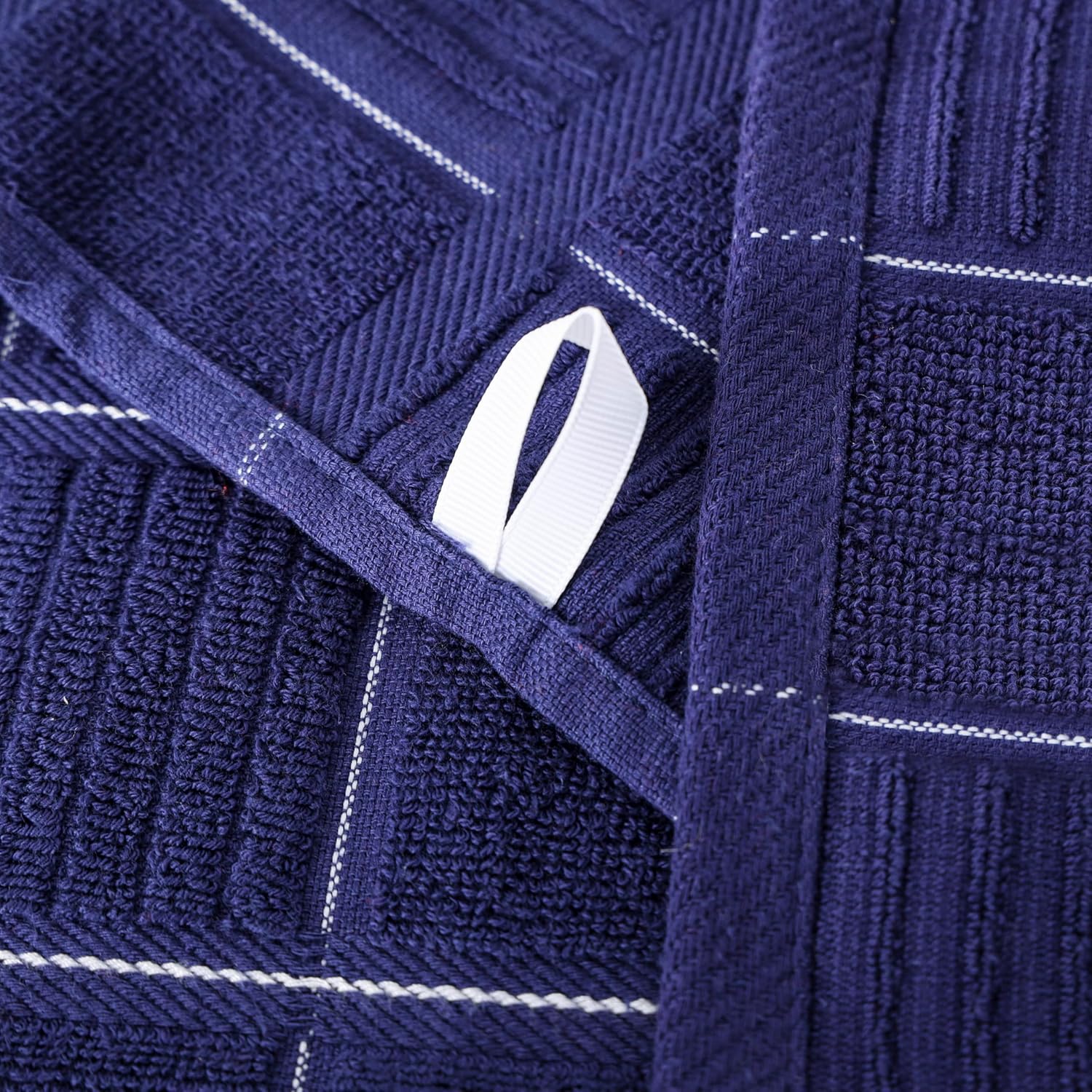 Glynniss Kitchen Towels and Dishcloths Set, Four Kitchen Dish Towels 16x26 Inches, Four Absorbent Dish Cloths for Washing Dishes 12x12 Inches, Cleaning and Drying for Everyday Use Pack of 8 (Pink)