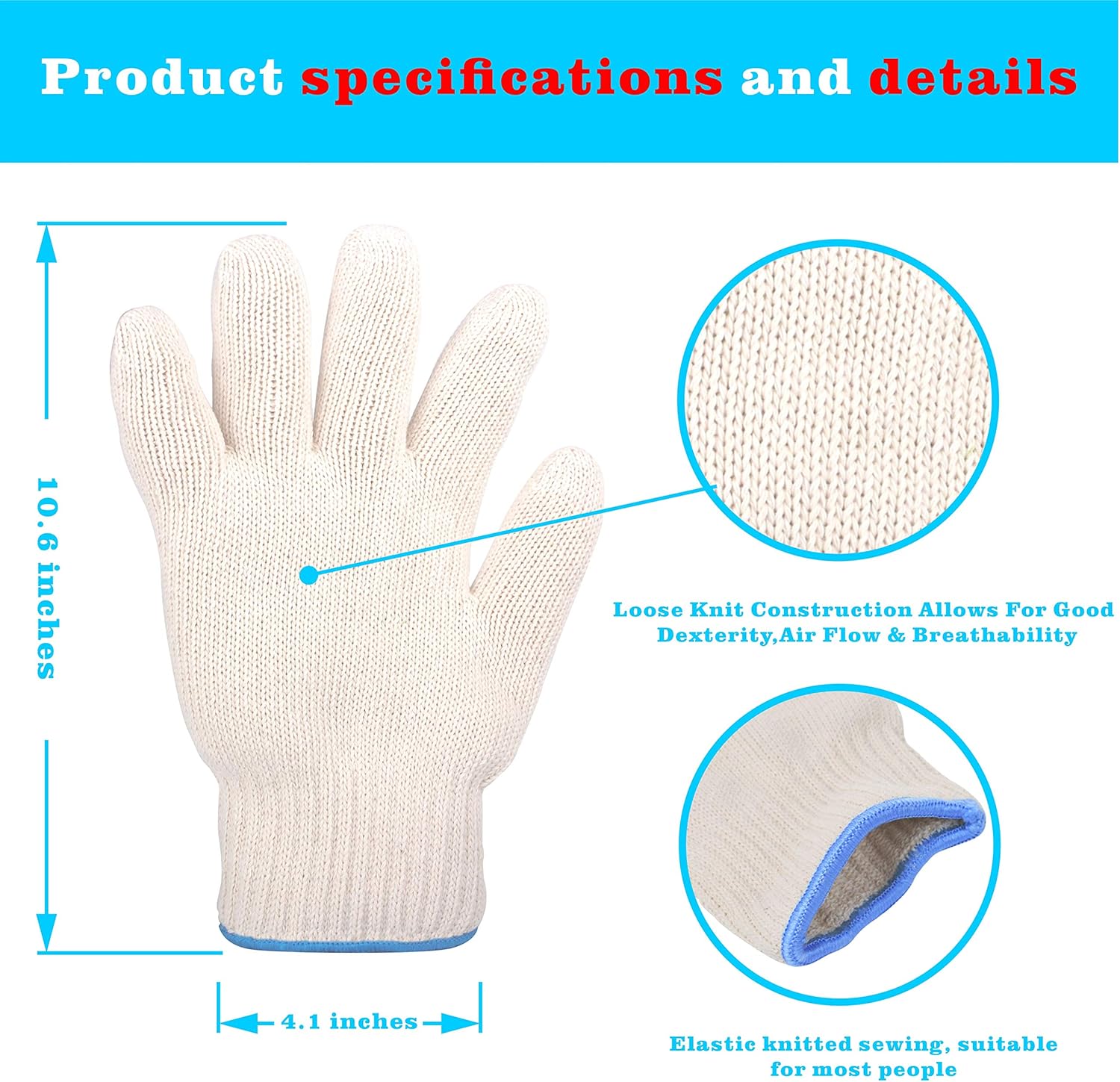 Heat Resistant Oven Glove Hot Surface Handler (Set of 2)
