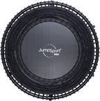 JumpSport 350 PRO Indoor Heavy Duty Fitness Trampoline, 39-inch | 36 Premium EnduroLast 4 Elastic Cords | Customized Bounce with 7 Settings | 300 lb Wt. Rating | 60-Day Free Trial to 350+ Videos