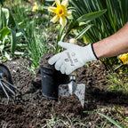 I9 Essentials Work Gloves – 12 Pairs Large Cotton Gloves with Anti-Slip PVC Dots – Durable, Lightweight Safety Gloves for Gardening, Construction, Carpentry & Warehouse Use